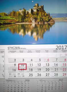 Kalendarz Jednodzielny AT6 2017 MIX