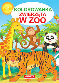 Kolorowanka Zwierzęta w ZOO