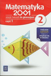 Matematyka 2001 2 Zeszyt ćwiczeń część 1