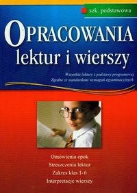 Opracowania lektur i wierszy Szkoła podstawowa