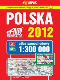 Polska Atlas samochodowy 1:300 000