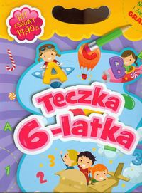 Teczka 6-latka Zestaw edukacyjny dla przedszkolaka