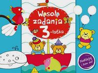 Wesołe zadania 3- latka Naklejaj i baw się!