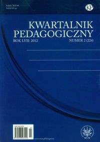 Kwartalnik Pedagogiczny nr 2 2012