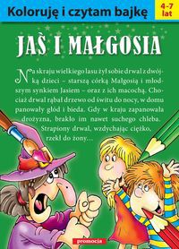 Koloruję i czytam bajkę - Jaś i Małgosia