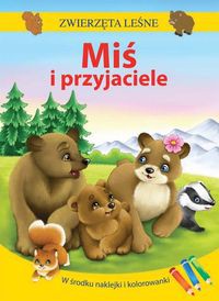 Zwierzęta leśne Miś i przyjaciele