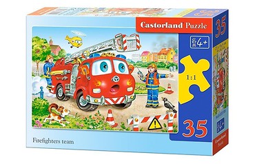 Puzzle 35 - Zespół Strażaków CASTOR