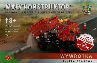 Mały konstruktor - Wywrotka ALEX