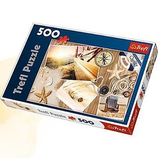 Puzzle 500 Witamy na pokładzie TREFL