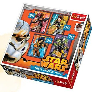 Puzzle 4w1 Star Wars Rebel TREFL