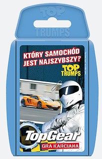 Gra - Top Trumps karty - Top Gear