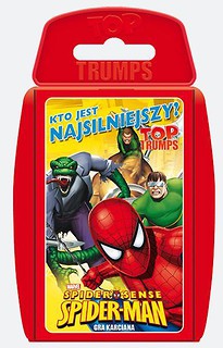 Gra - Top Trumps karty - Spiderman