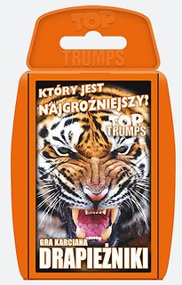 Gra - Top Trumps karty - Drapieżniki