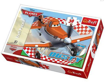 Puzzle 30 Samoloty Dusty TREFL