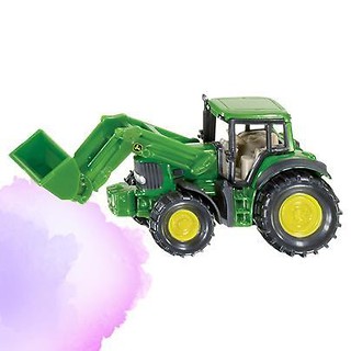 Siku 13 - Traktor John Deere z przednią ładowarką