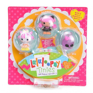 Lalaloopsy tinies - 3 laleczki Seria 4 II