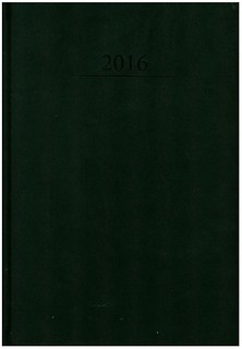 Kalendarz 2016 B5/128 Agenda Czarny DAN-MARK