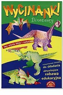 Wycinanki. Dinozaury