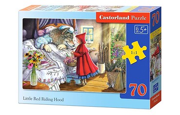 Puzzle 70 - Czerwony Kapturek - CASTOR