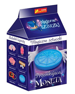 Magiczne sztuczki - Przenikająca moneta