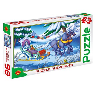 Puzzle 90 - Królowa Śniegu ALEX