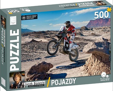 Puzzle Pojazdy - Motocykl Jacek Bonecki