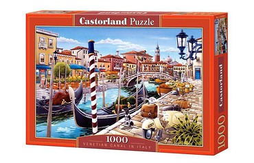 Puzzle 1000 Wenecki kanał we Włoszech CASTOR