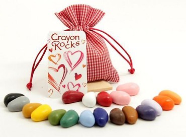 Kredki Crayon Rocks w woreczku Valentine - 20 kol.