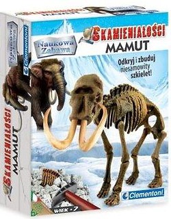 Naukowa zabawa. Skamieniałości. Mamut