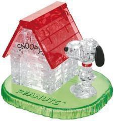 Crystal puzzle Snoopy z budą