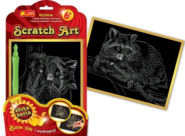 Scratch Art. Złota seria - Szop