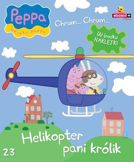 Świnka Peppa Chrum Chrum 23 Helikopter pani królik