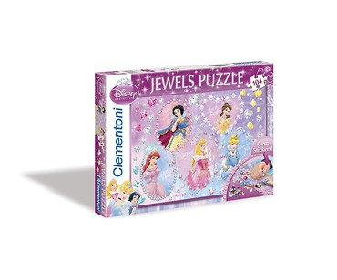 Puzzle 104 Księżniczki Ozdoby 2