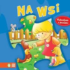 Maluszkowo z puzzlami. Na wsi