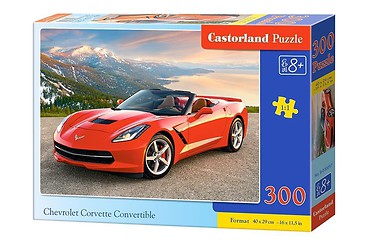 Puzzle 300 Chevrolet Corvette Convertible CASTOR