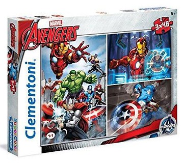 Puzzle 3x48 Avengers