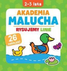 Akademia malucha. Rysujemy linie 26 naklejek