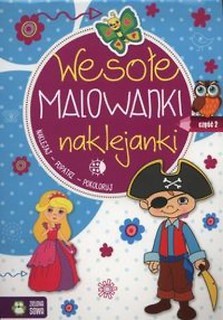 Wesołe malowanki naklejanki 2