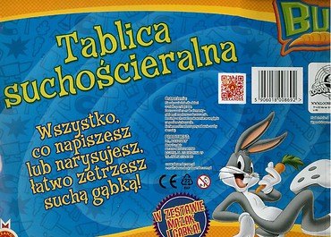 Tablica suchościeralna (mała) - Bugs ALEX