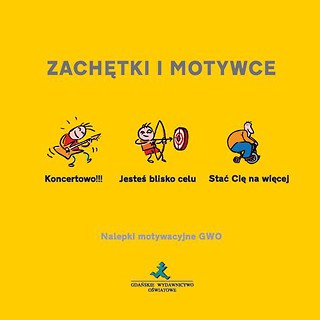 Zachętki i motywce 576 naklejek GWO