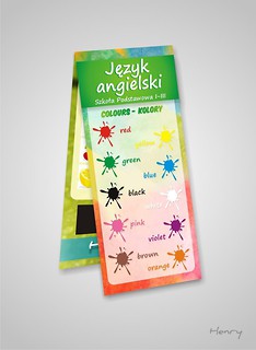 Magnetyczna zakładka - Język angielski SP 1-3