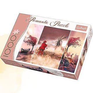 Puzzle 1000 Romantic - Baśniowa Kraina TREFL