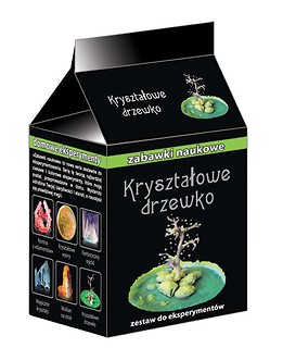 Zabawki naukowe - Kryształowe drzewko