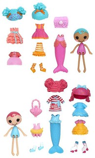 Lalaloopsy Mini - Style 'N' Swap Sand E./Coral Sea