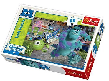 Puzzle 60 Uniwersytet Potworny Mike i Sully TREFL