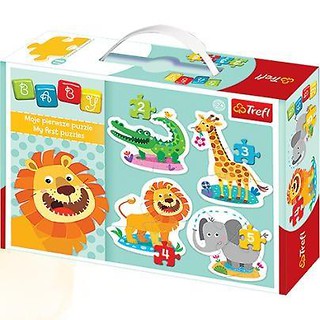 Puzzle Baby Classic - Na safari TREFL