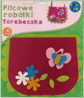 Filcowe Robótki - Torebeczka Motyl STnux