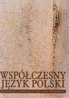 Współczesny język polski