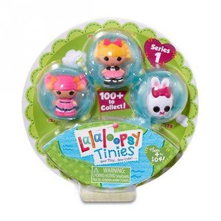 Lalaloopsy tinies - 3 laleczki Seria 1