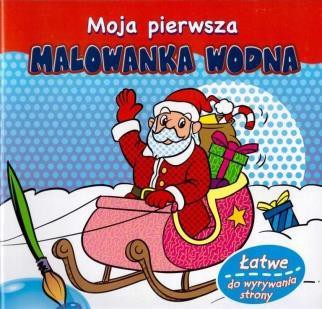 Moja pierwsza Malowanka wodna (Mikołaj)